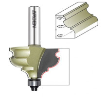 Фреза профильная Французская классика (47.5х28.5х80 мм; Z2; S12 мм) ARDEN 352211