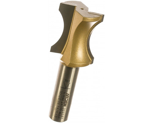 Фреза профильная Углублённый шар (R 4.76 мм, 25.4x30 мм, хвостовик 12 мм) ARDEN 329241