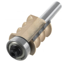 Фреза тройной внешний радиус (22.2x25.4x75 мм; Z2; R3.18 мм; S8 мм) ARDEN 323811