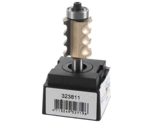 Фреза тройной внешний радиус (22.2x25.4x75 мм; Z2; R3.18 мм; S8 мм) ARDEN 323811