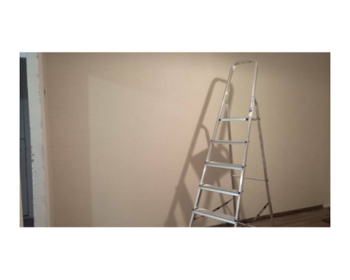Алюминиевая лестница-стремянка Алюмет матовая, 7 ступеней Ам707
