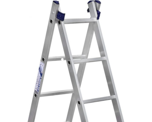 Двухсекционная универсальная алюминиевая лестница Алюмет H2 5209