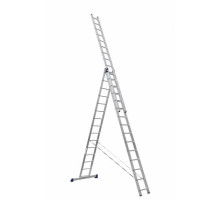 Трехсекционная универсальная алюминиевая лестница Алюмет Серия HS3 6315