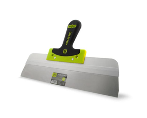 Фасадный шпатель 250мм, узкое полотно, нержавеющая сталь ARMERO A212/250