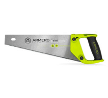 Ножовка по дереву, 400мм, 3d, крупный зуб ARMERO A534/401