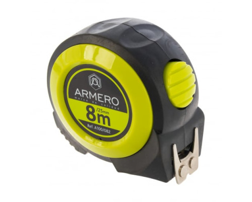 Рулетка с автоблокировкой Armero 8 м/25 мм A100/082 Рулетка с автоблокировкой Armero 8 м/25 мм A100/082