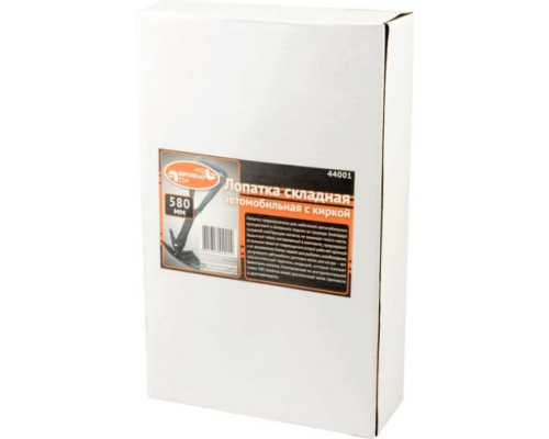 Автомобильная складная лопатка с киркой АвтоDело 580 мм 44001 11363