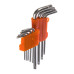 Набор Г-образных ключей TORX 9шт T10-T50 с отверстием АвтоDело 39151 11739