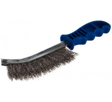 Металлическая щетка с пластмассовой ручкой БАРС 74828
