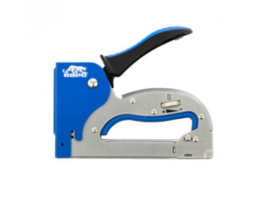 Металлический степлер БАРС регулировка удара, двухкомпонентная рукоятка 40003