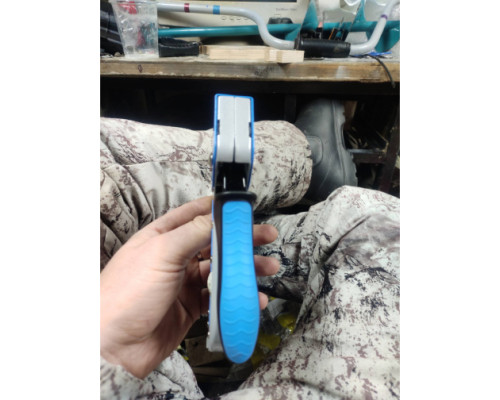 Металлический степлер БАРС регулировка удара, двухкомпонентная рукоятка 40003