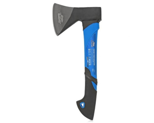 Плотницкий топор Барс 800гр двухкомпонентная обрезиненная рукоятка 21412