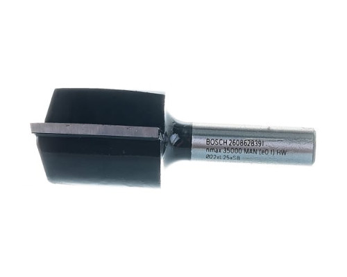 Фреза пазовая (22х25 мм; 8 мм; 2 лезвия) BOSCH 2.608.628.391