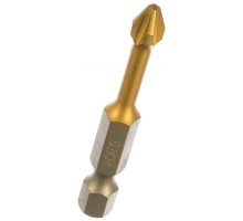 Биты фрезерованные TiN-half (10 шт; Ph2; 50 мм) D.BOR D-THT-PH02-050-010