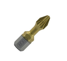 Биты фрезерованные TiN-half (10 шт; Pz2; 25 мм) D.BOR D-THT-PZ02-025-010