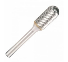 Бор-фреза форма С цилиндр со сферическим концом (9.6x19 мм, хвостовик 6 мм) D.BOR 9F-12096K02D