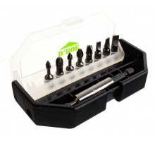 Набор бит 10 шт с магнитным держателем D.BOR D-SET-10A-1