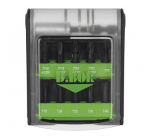 Набор бит IMPACT 11 шт с магнитным держателем Torsion D.BOR D-SET-11C-1-IMP