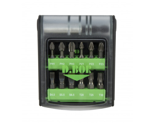 Набор бит из 13 шт с магнитным держателем D.BOR D-SET-13A-1