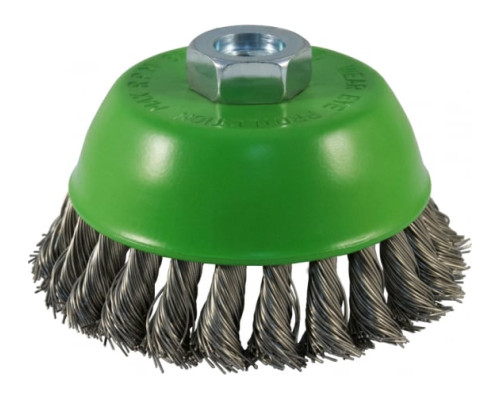 Щетка чашечная жгутовая INOX Standard (65 мм; М14) для УШМ D.BOR D02-IS-065-M14-050 Щетка чашечная жгутовая INOX Standard (65 мм; М14) для УШМ D.BOR D02-IS-065-M14-050