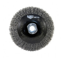 Щётка коническая гофрированная METAL Standard (100 мм; М14) для УШМ D.BOR D10-MS-100-M14-030