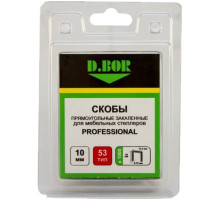 Скобы для степлера D.Bor Professional тип 53 10 мм 1000 шт. D-P2-053-10-1000