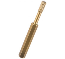 Сверло-коронка алмазное с воском (6x80 мм; HEX9.5 мм) D.BOR 121601020600