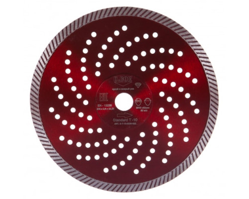 Диск алмазный Standard T-10 (230x2.6x22.23 мм) D.BOR S-T-10-0230-022