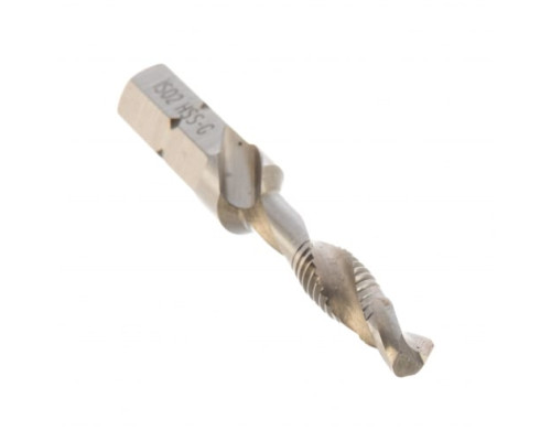 Комбинированный машинный метчик с зенкером D.BOR C 6,3, M5x0.80 9G81M05-0802D