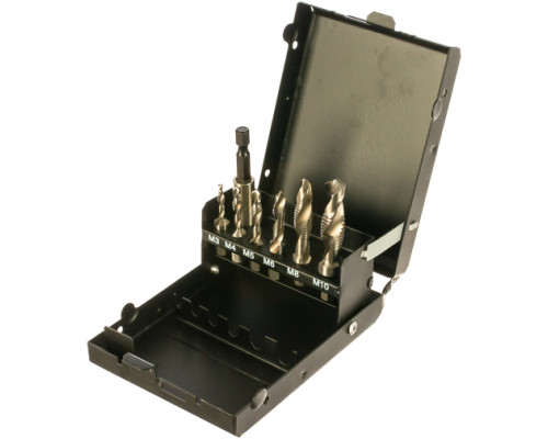 Набор комбинированных машинных метчиков с зенкером и адаптером D.BOR 19G8107808D