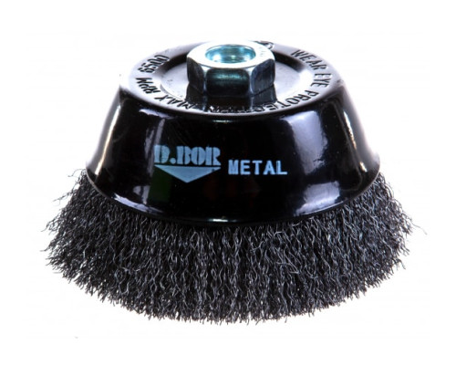 Щётка чашечная гофрированная METAL Standard (125 мм; М14) для УШМ D.BOR D01-MS-125-M14-030 Щётка чашечная гофрированная METAL Standard (125 мм; М14) для УШМ D.BOR D01-MS-125-M14-030