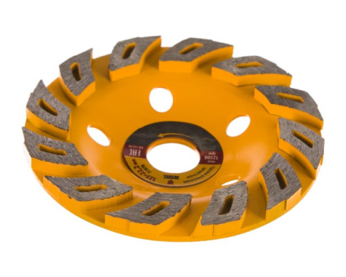 Чашка алмазная зачистная Турбо (125х22.2 мм) DENZEL 72970