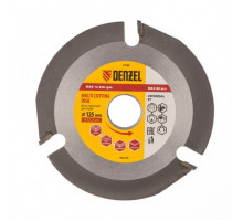 Диск пильный Мультирез (22.2х125 мм) для УШМ DENZEL 73398