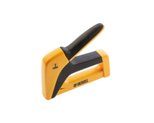 Мебельный степлер DENZEL пластиковый корпус, тип 53, 6-14 мм, тип 13, 6-14 мм, тип 300, 14 мм 40210