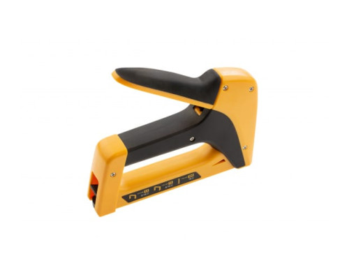Мебельный степлер DENZEL пластиковый корпус, тип 53, 6-14 мм, тип 13, 6-14 мм, тип 300, 14 мм 40210