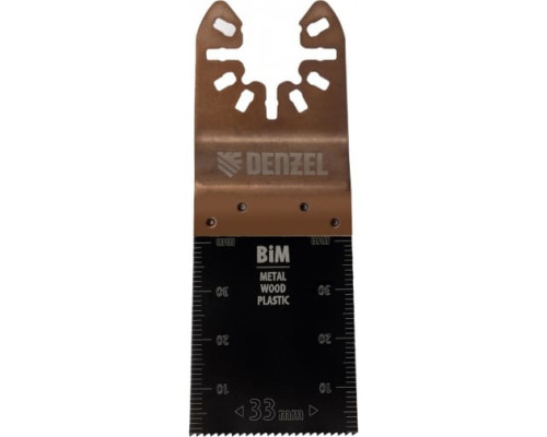 Насадка режущая пазовая прямая BiM по металлу и дереву 33x1.4 мм для МФИ Denzel 782305