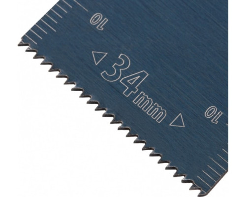 Насадка режущая пазовая прямая HCS по дереву 34х1.4 мм мелкий зуб для МФИ Denzel 782312