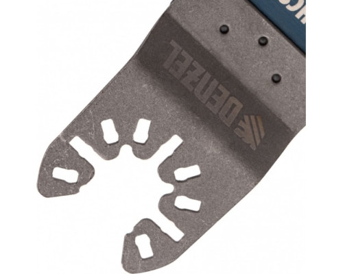 Насадка режущая пазовая прямая HCS по дереву 34х1.4 мм мелкий зуб для МФИ Denzel 782312