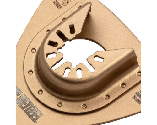 Насадка шлифовальная дельтовидная HM по плитке и дереву 78 мм для МФИ Denzel 782323