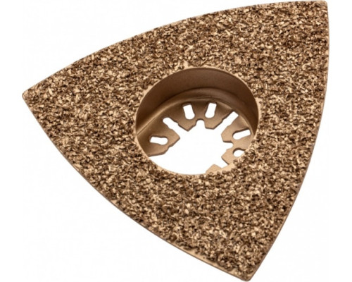 Насадка шлифовальная дельтовидная HM по плитке и дереву 78 мм для МФИ Denzel 782323