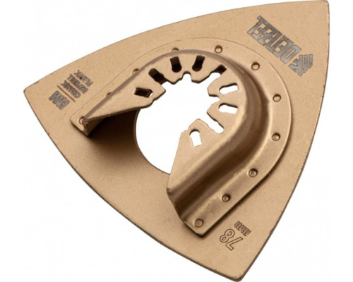 Насадка шлифовальная дельтовидная HM по плитке и дереву 78 мм для МФИ Denzel 782323