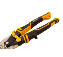 Ножницы по металлу Denzel 270мм, прямой рез,сталь-CrMo, трехкомп.рук-ки  78370