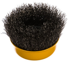 Щетка Чашка (75 мм; М14; витая нержавеющая проволока 0.3 мм) для УШМ DENZEL 746043