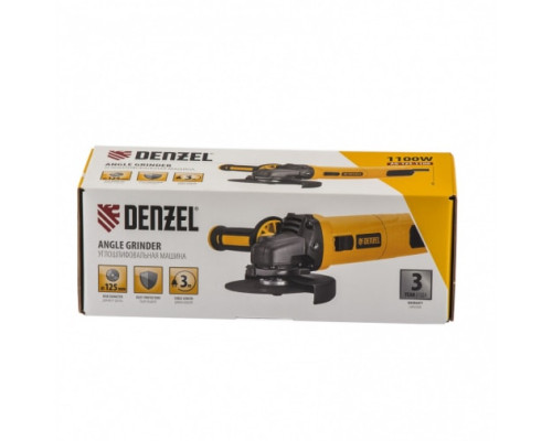 Угловая шлифовальная машина DENZEL AG125-1100 26906 Угловая шлифовальная машина DENZEL AG125-1100 26906