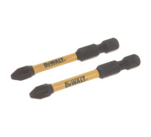 Биты ударные IMPACT Torsion Pz2, 57мм, 2шт. DEWALT DT70531T