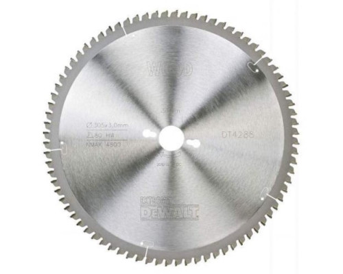 Диск пилн DEWALT DT 4288 S40, 305х30х2,2,пр3мм,80зуб,д/шп,ал,пл
