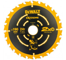 Диск пильный Extreme по дереву (190х30х1,65 мм; Z24) DEWALT DT 10304