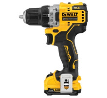 Компактная дрель-шуруповерт DEWALT 12 В XR DCD701D2-QW