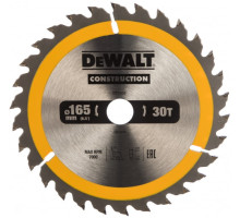 Пильный диск CONSTRUCT (165х20 мм; 30 ATB) DEWALT DT1935