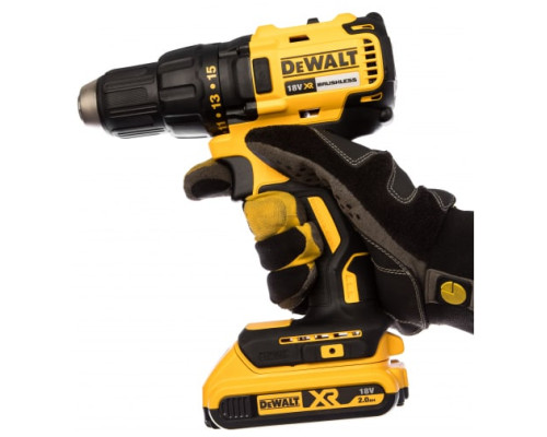 Беcщеточная дрель-шуруповерт DEWALT DCD777D2T